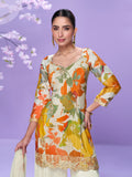 Multicolored Digital Printed Palazzo Suit