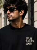 Black Oversized Graphic T-Shirt Offline Is The New Luxury