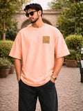 Men's Paisley Graphic Print Oversized T-Shirt