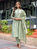 Readymade Pastel Green Embroidered Salwar Kameez