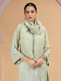 Green Embroidered Silk Readymade Salwar Suit