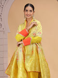 Yellow Embroidered Readymade Salwar Kameez