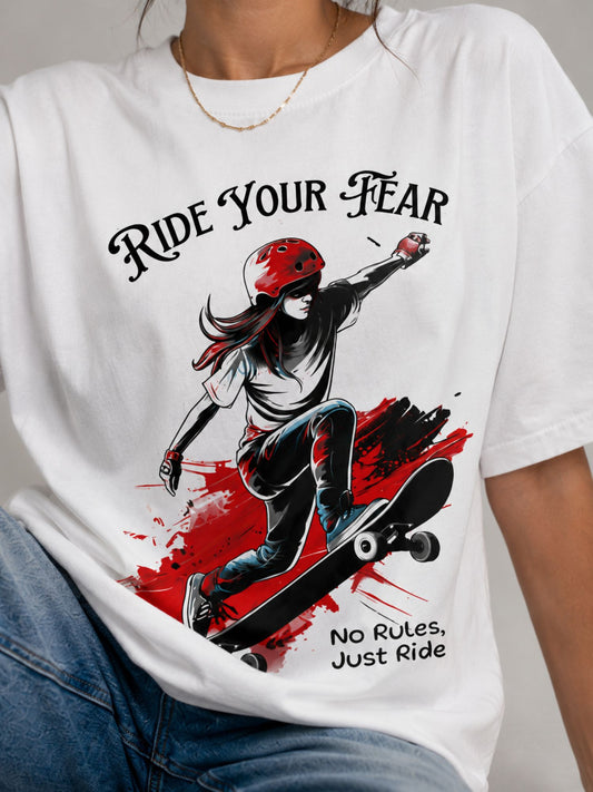 Women’s Cotton Graphic Street Style T-Shirt
